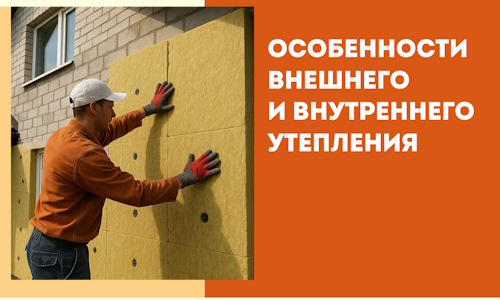 Какие особенности внешнего и внутреннего утепления в Моршанске
